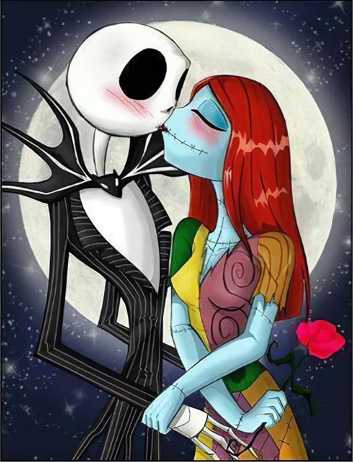 Diamond Painting - Romantic Halloween Couple
