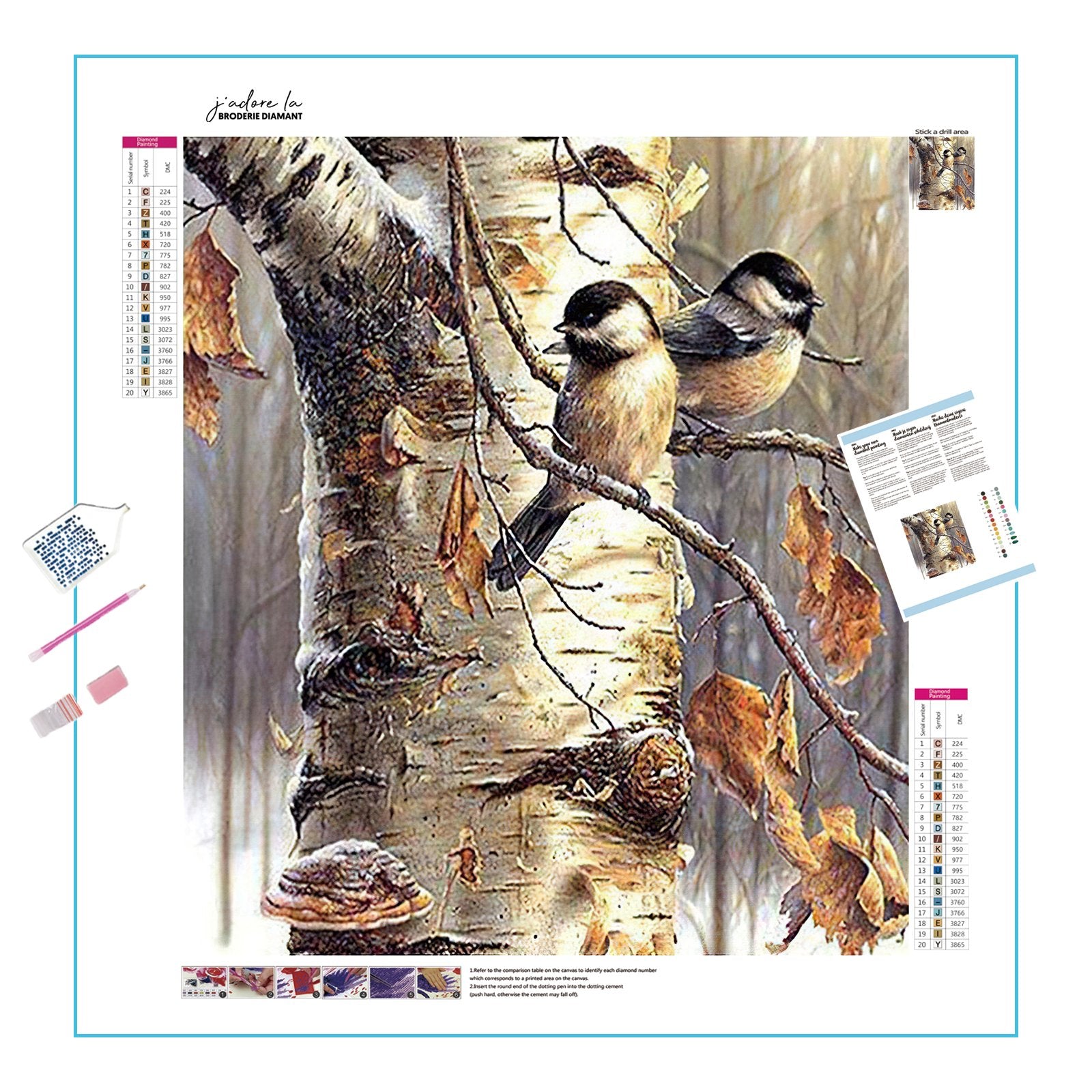 Diamond Painting - Small Bird