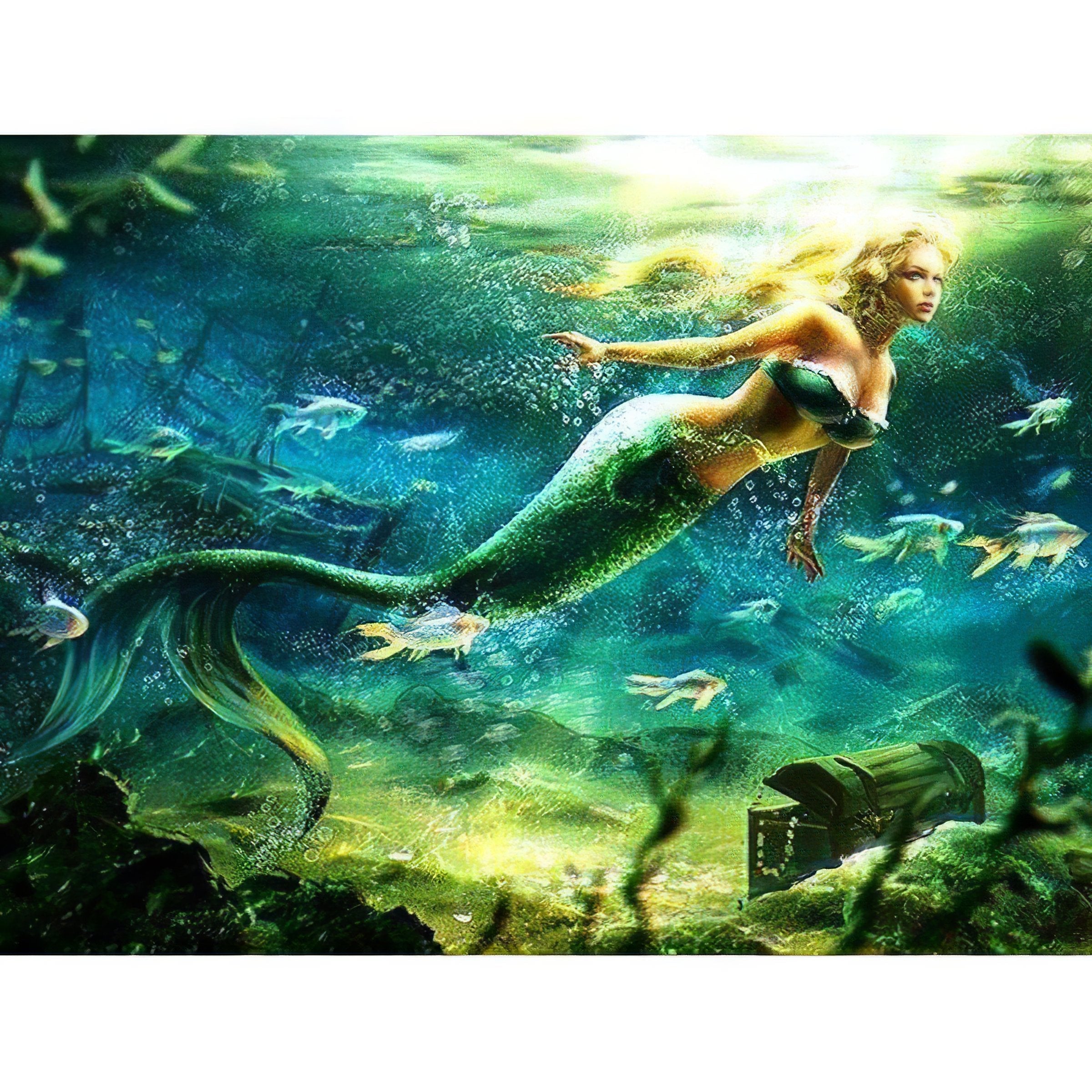 Diamond Painting - Mermaid Under The Sea