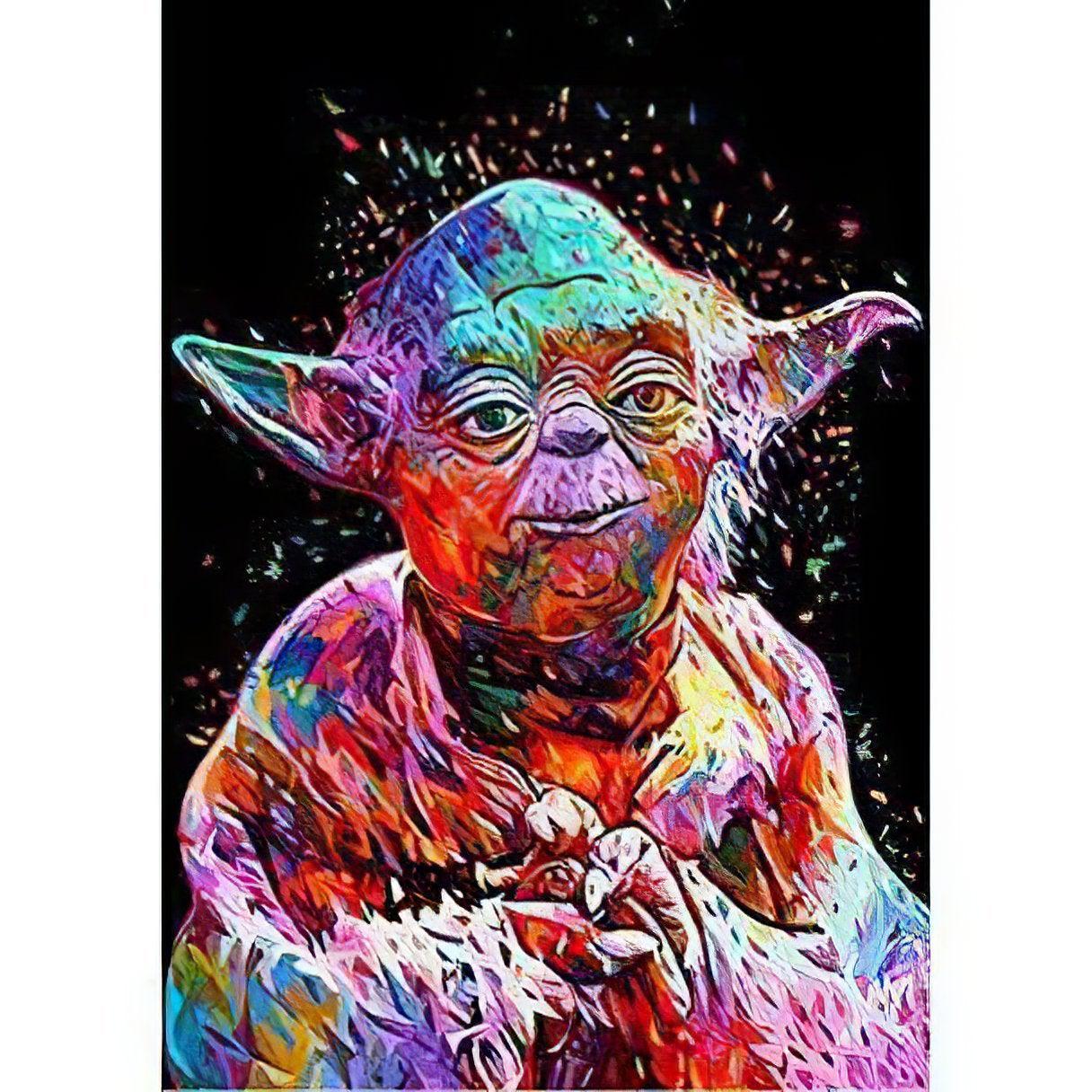 Diamond Painting - Star Wars-Meister Yoda
