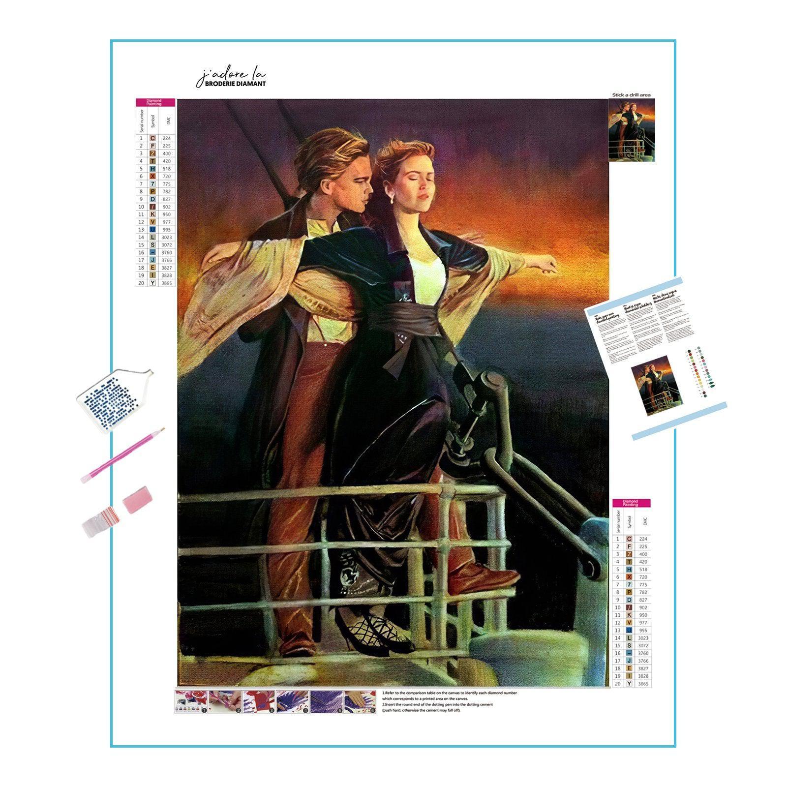 Diamond Painting - Titanic Jack und Rose
