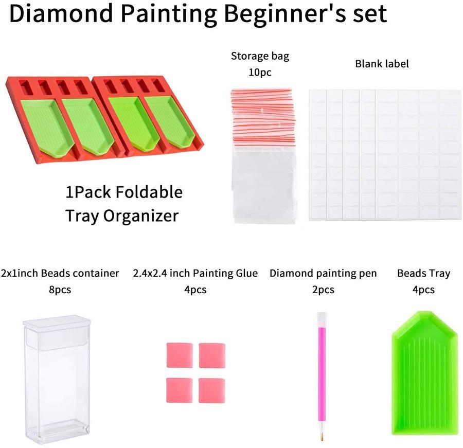 Diamond Painting Zubehör - Diamond Painting Werkzeuge Zubehör Kit