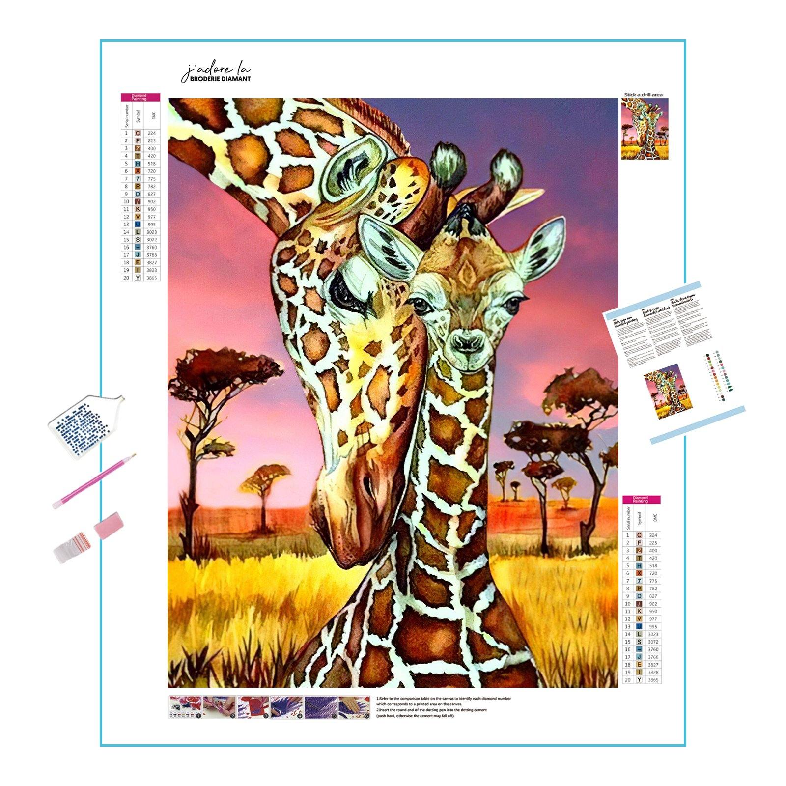 Diamond Painting - Giraffe
