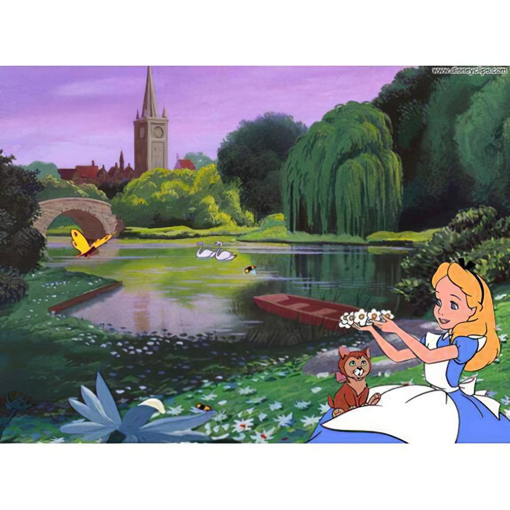 Diamond Painting - Alice im Wunderland-Disney