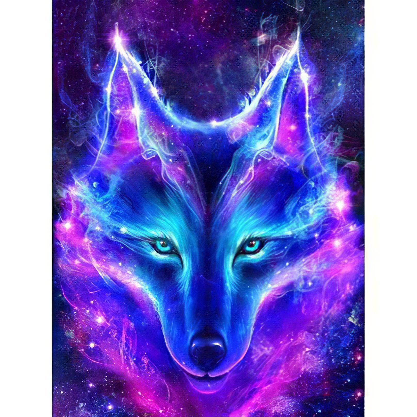 Diamond Painting - Shinning Wolf